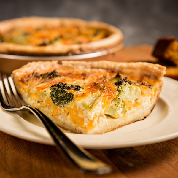 Broccoli Cheddar Quiche _8287