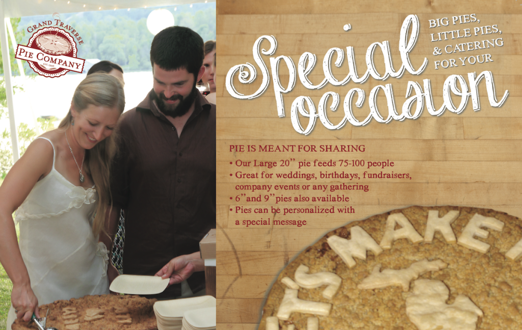 Wedding Pies from Grand Traverse Pie Co