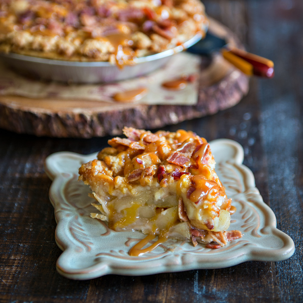 Caramel Apple Bacon Pie at Grand Traverse Pie Company