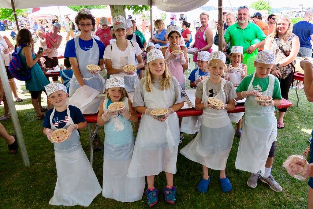 Kids Cherry Pie Make and Bake at the National Cherry Festival