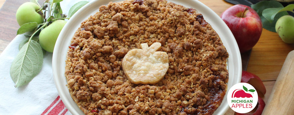 Apple Mountain Top Pie