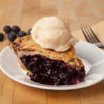 Blueberry Pie a la mode