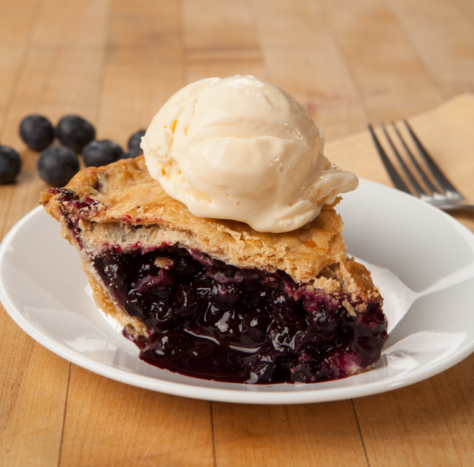 Blueberry pie